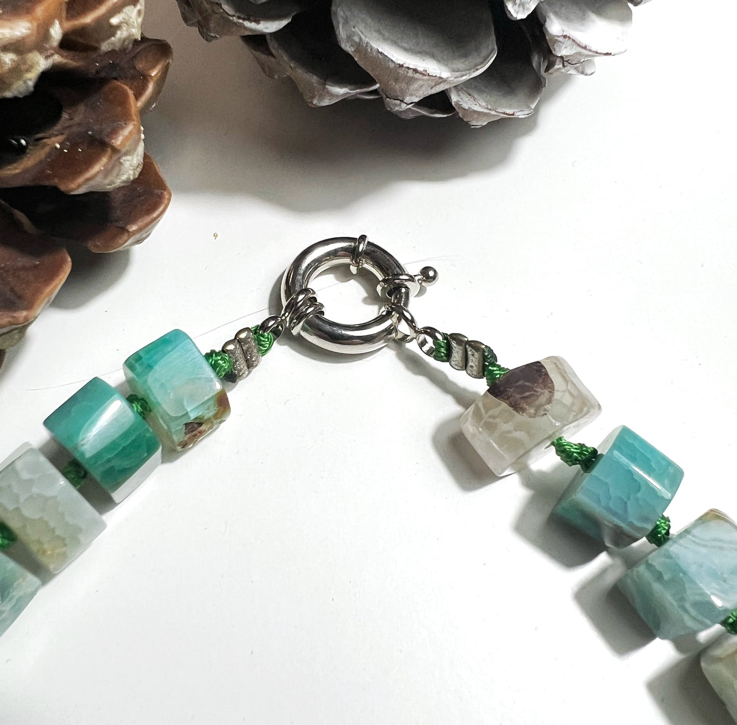 Collaret d’Àgates Naturals