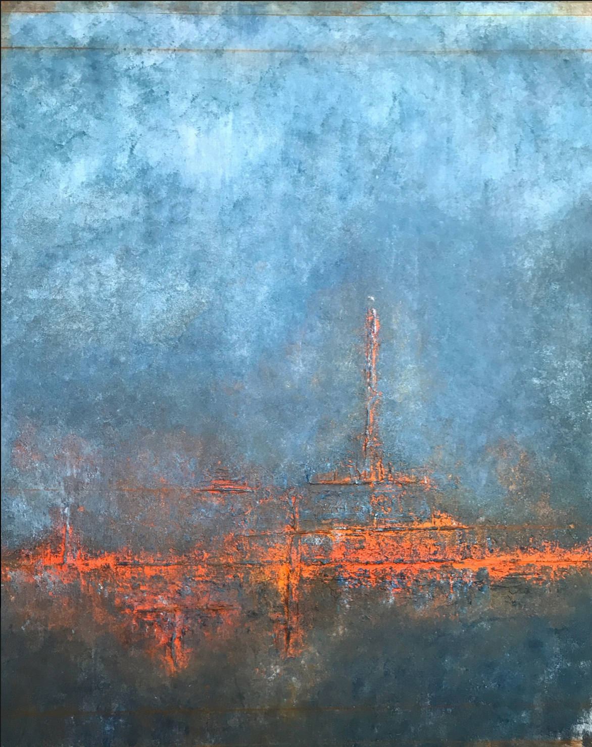 Notre Dame in Fire
