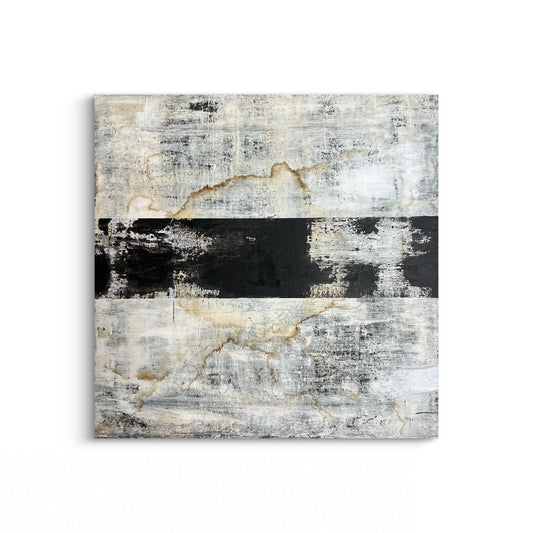 The painting is not concerned with perfection, but with presence.