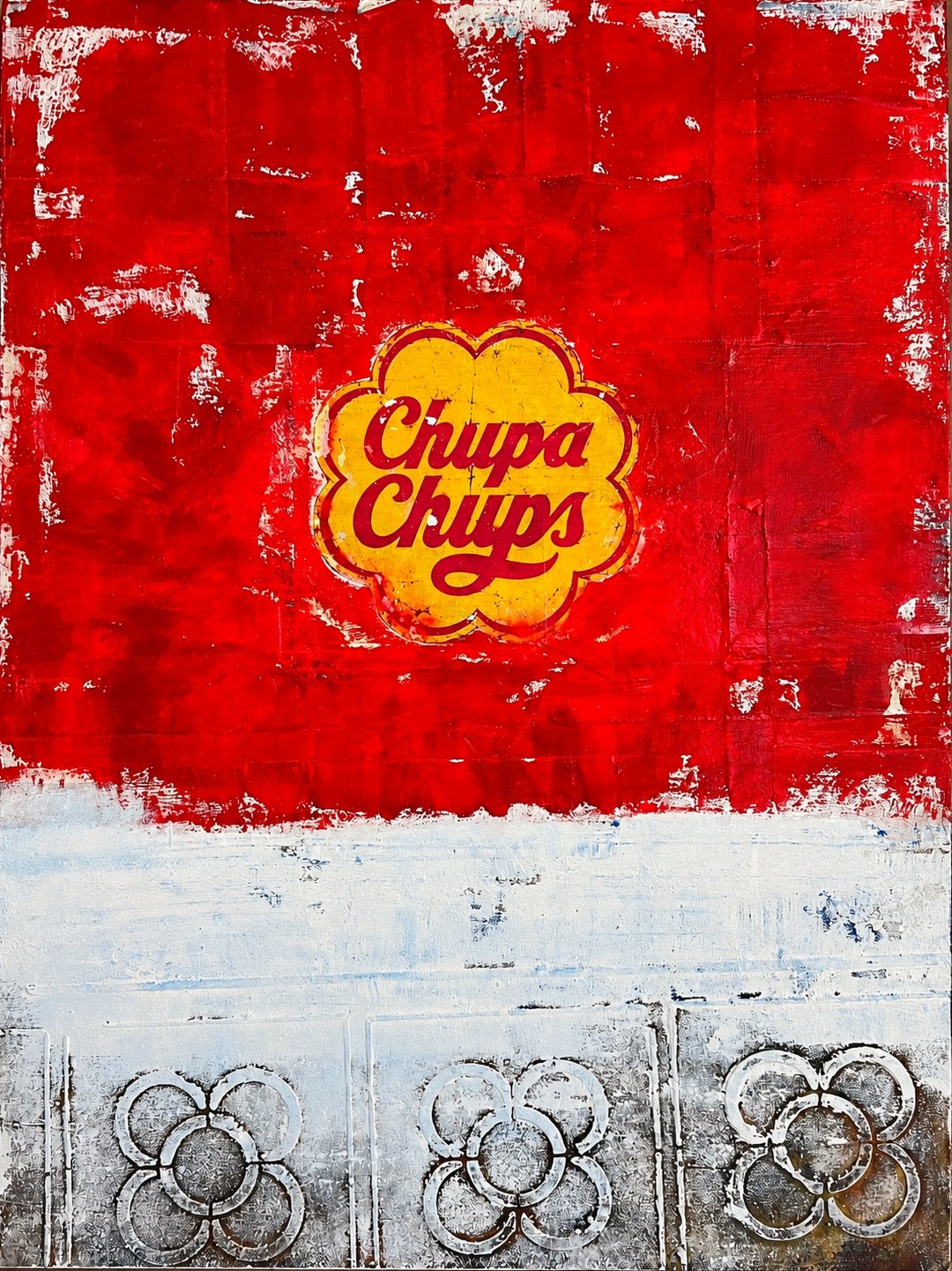 Chupa Chups Pop Art | Original Vintage Advertising Painting