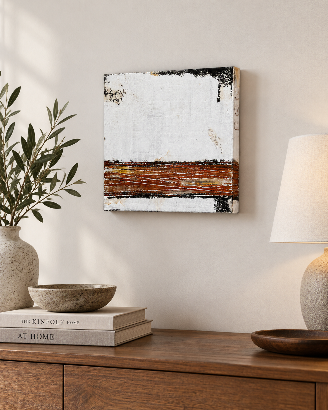 BCN — Original Minimalist Abstract Painting | Sergio Aranda
