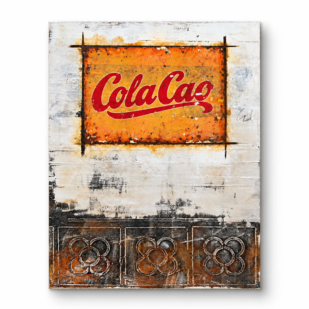 ColaCao Vintage | Cuadro Original Arte y Publicidad | Sergio Aranda