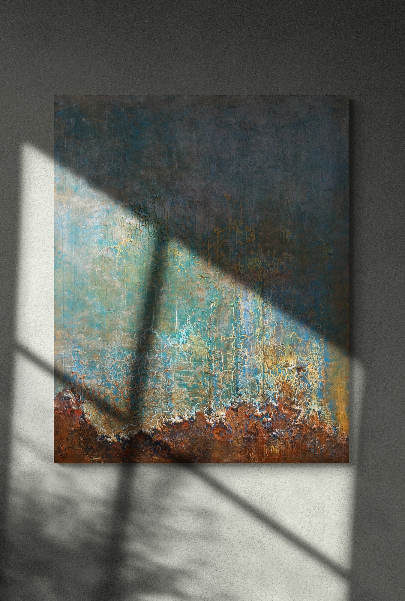 Abstract Textured Painting 2123