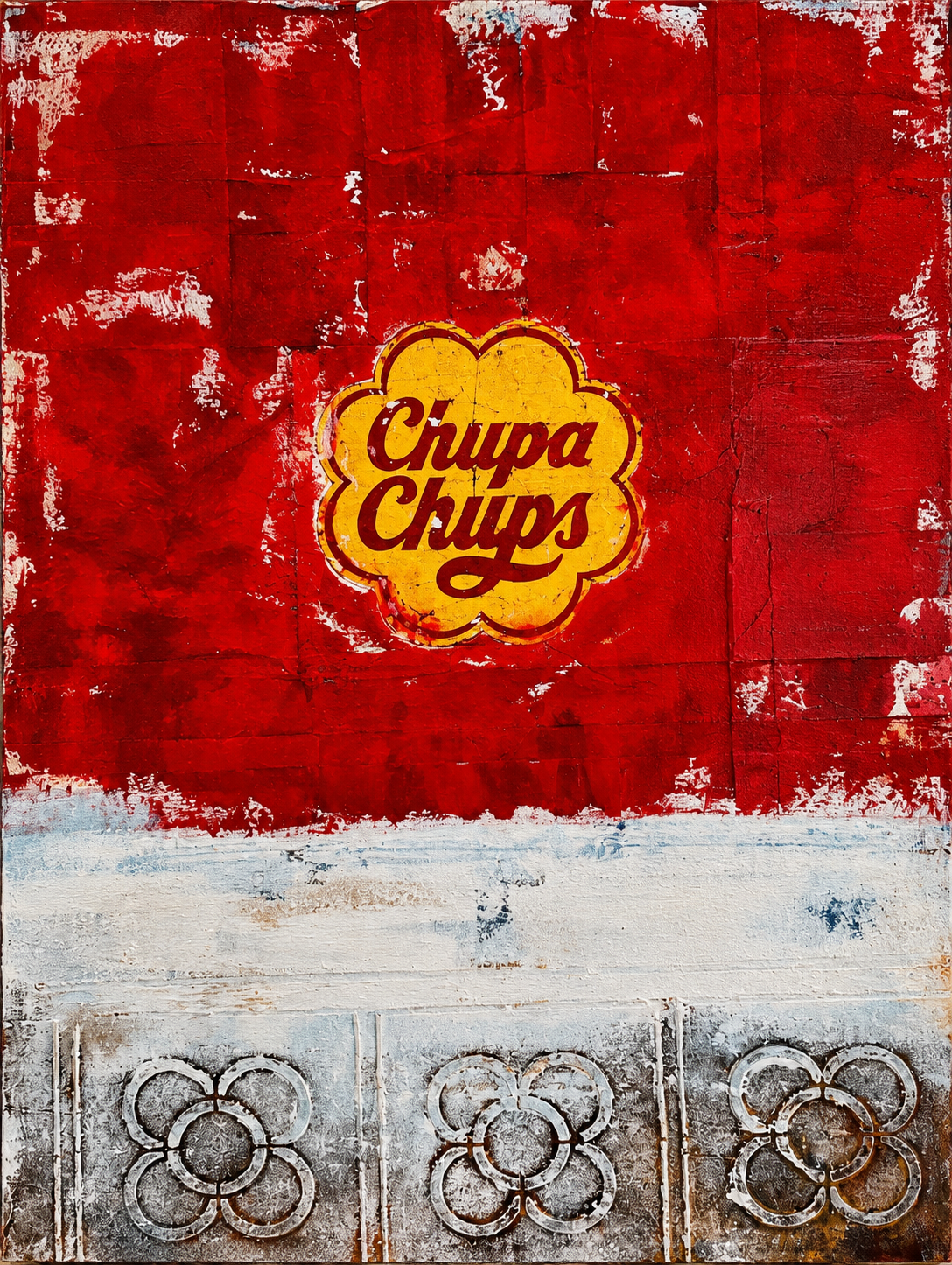 Chupa Chups Pop Art | Original Vintage Advertising Painting