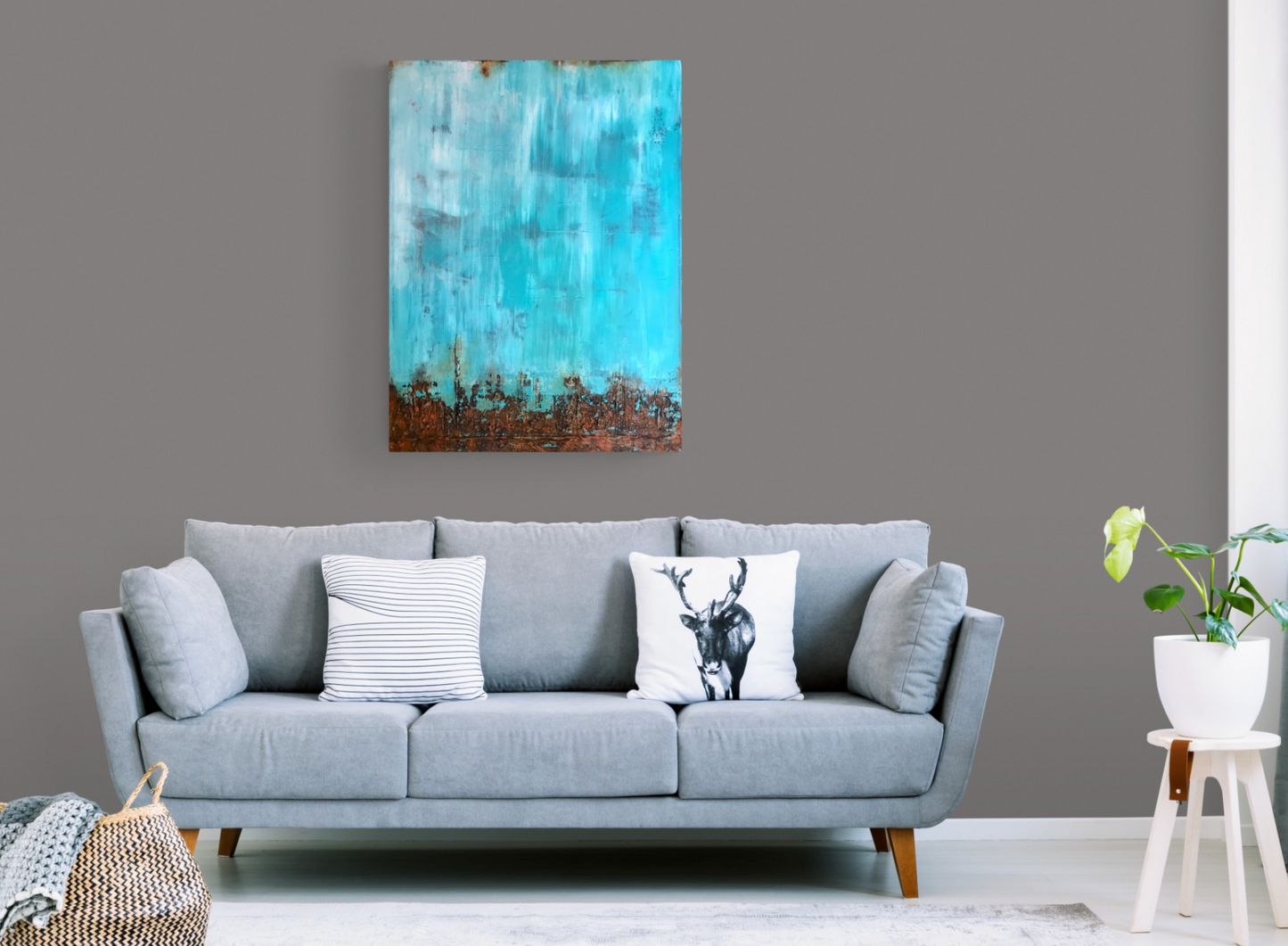 Textured Contemporary Artwork NO 2066