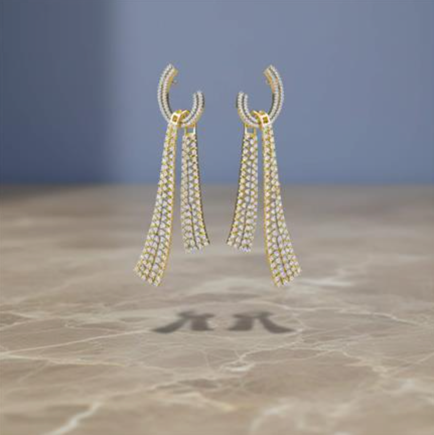 Ruban Earrings