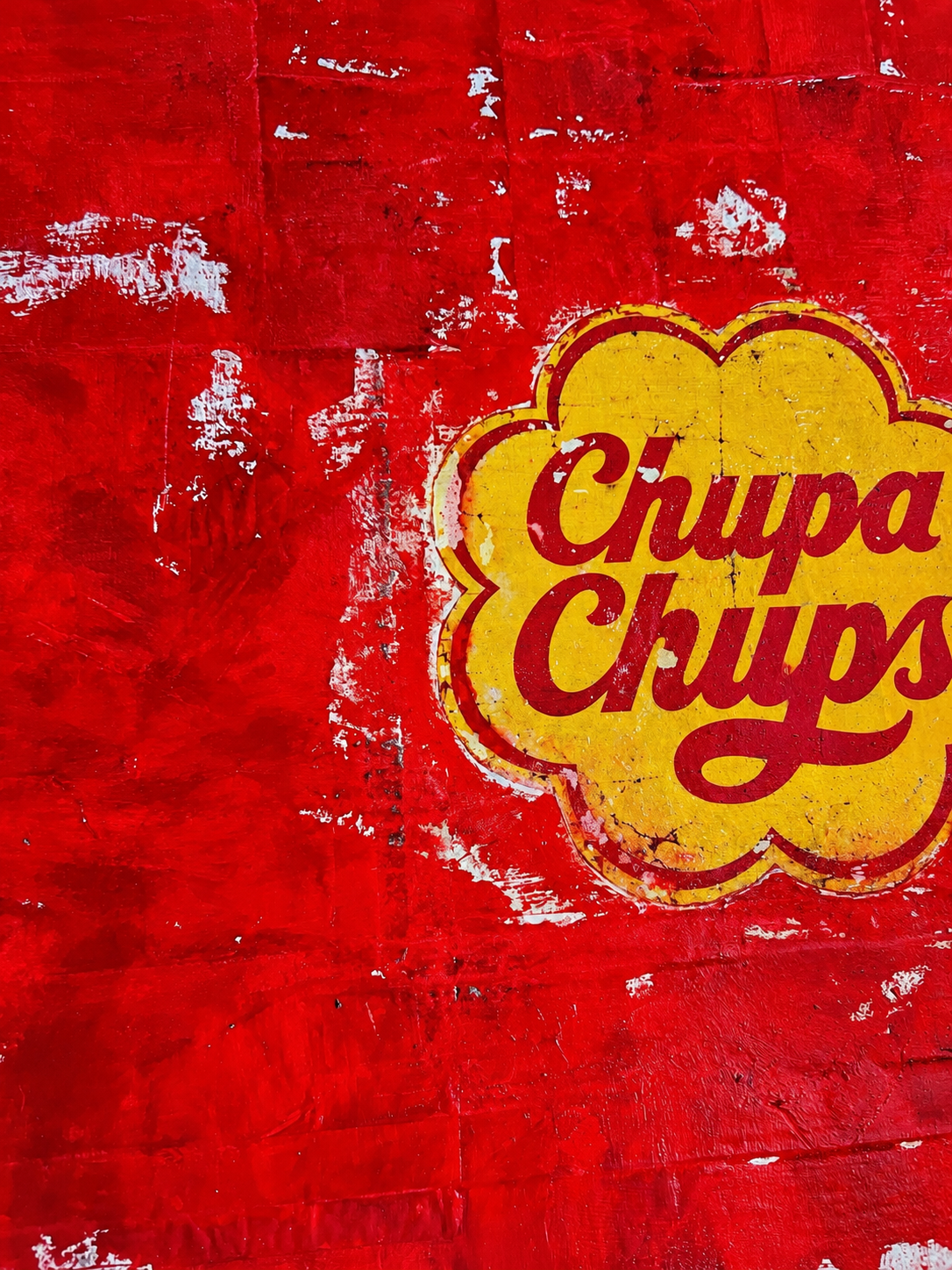 Chupa Chups Pop Art | Original Vintage Advertising Painting