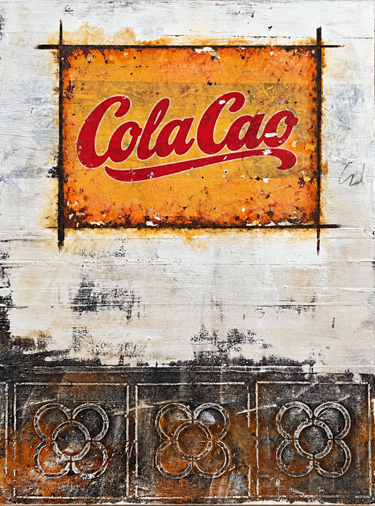 ColaCao Vintage | Cuadro Original Arte y Publicidad | Sergio Aranda