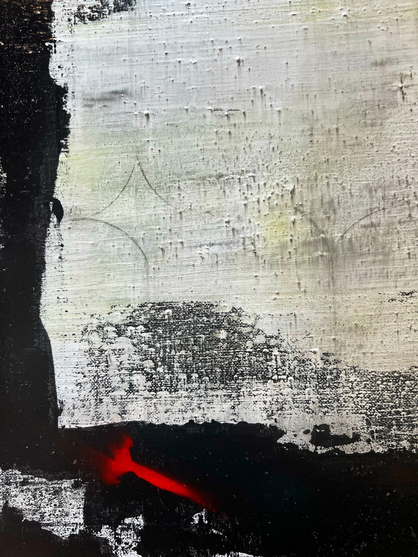 Ventana al Pasado – Original Architectural Wabi-Sabi Textured Painting | 20x20"