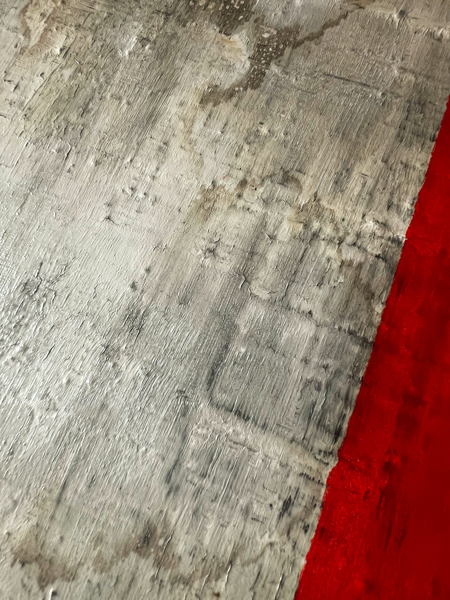 Mémoire de France – Original French Flag Textured Mixed Media Painting | 23.6" x 15.7" | 60 cm x 40 cm