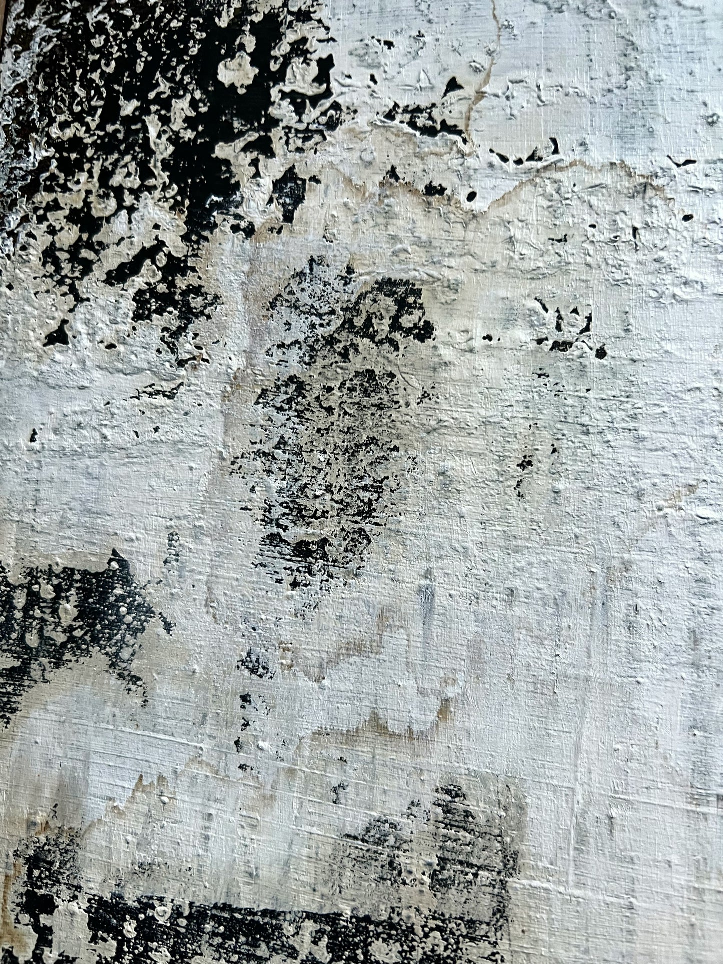 Surface Tension | Original Textured Abstract Painting 20" x 20" | Mixed Media Contemporary Art on Canvas