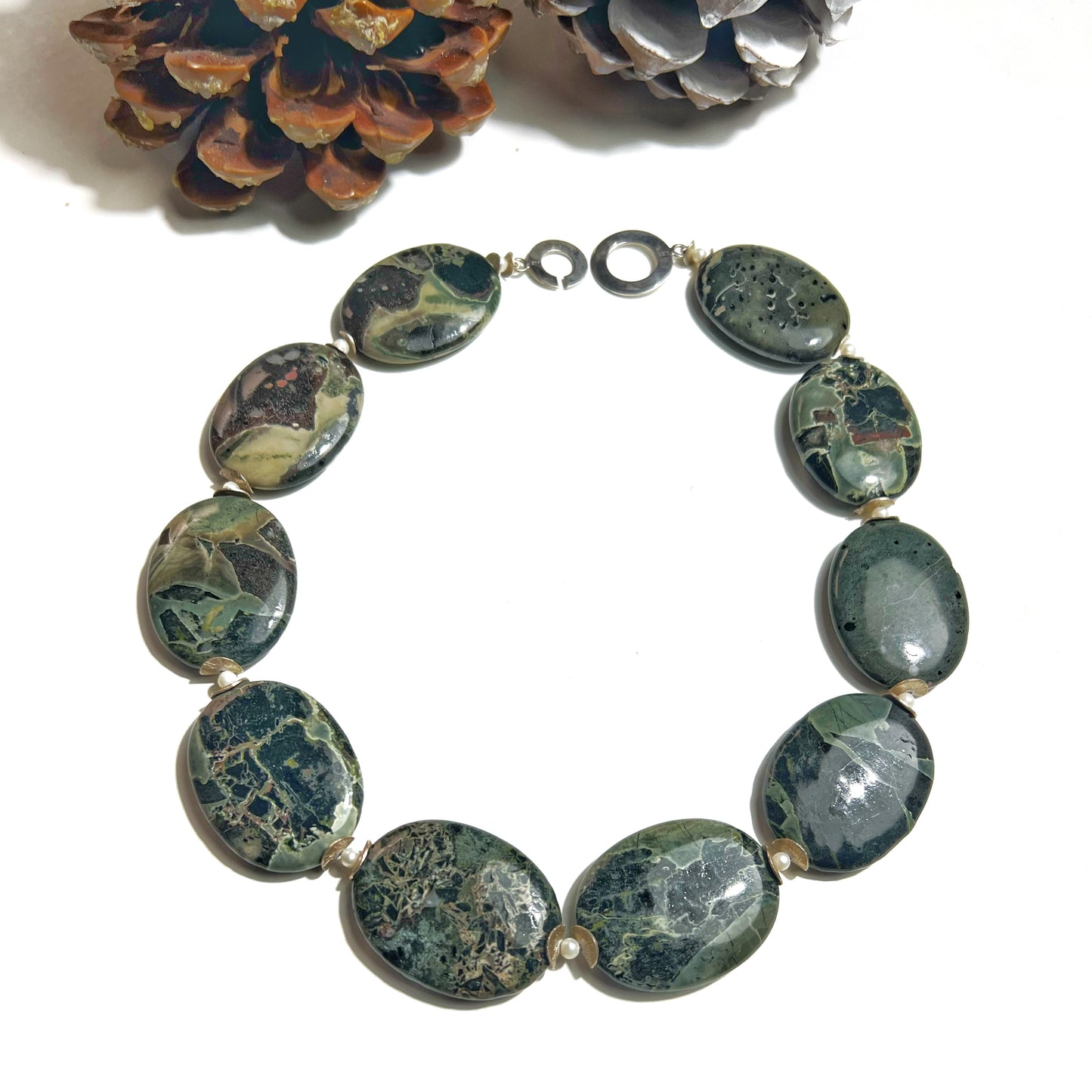 Gargantilla de Ágatas Naturales