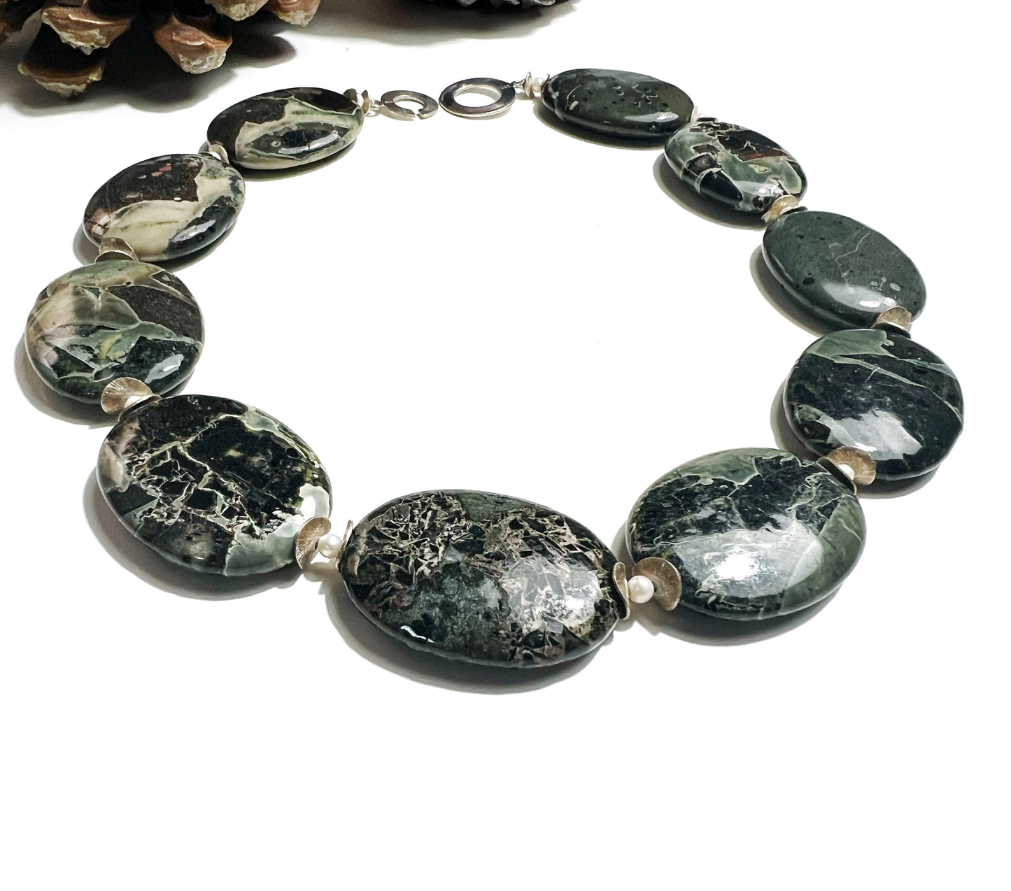 Gargantilla de Ágatas Naturales