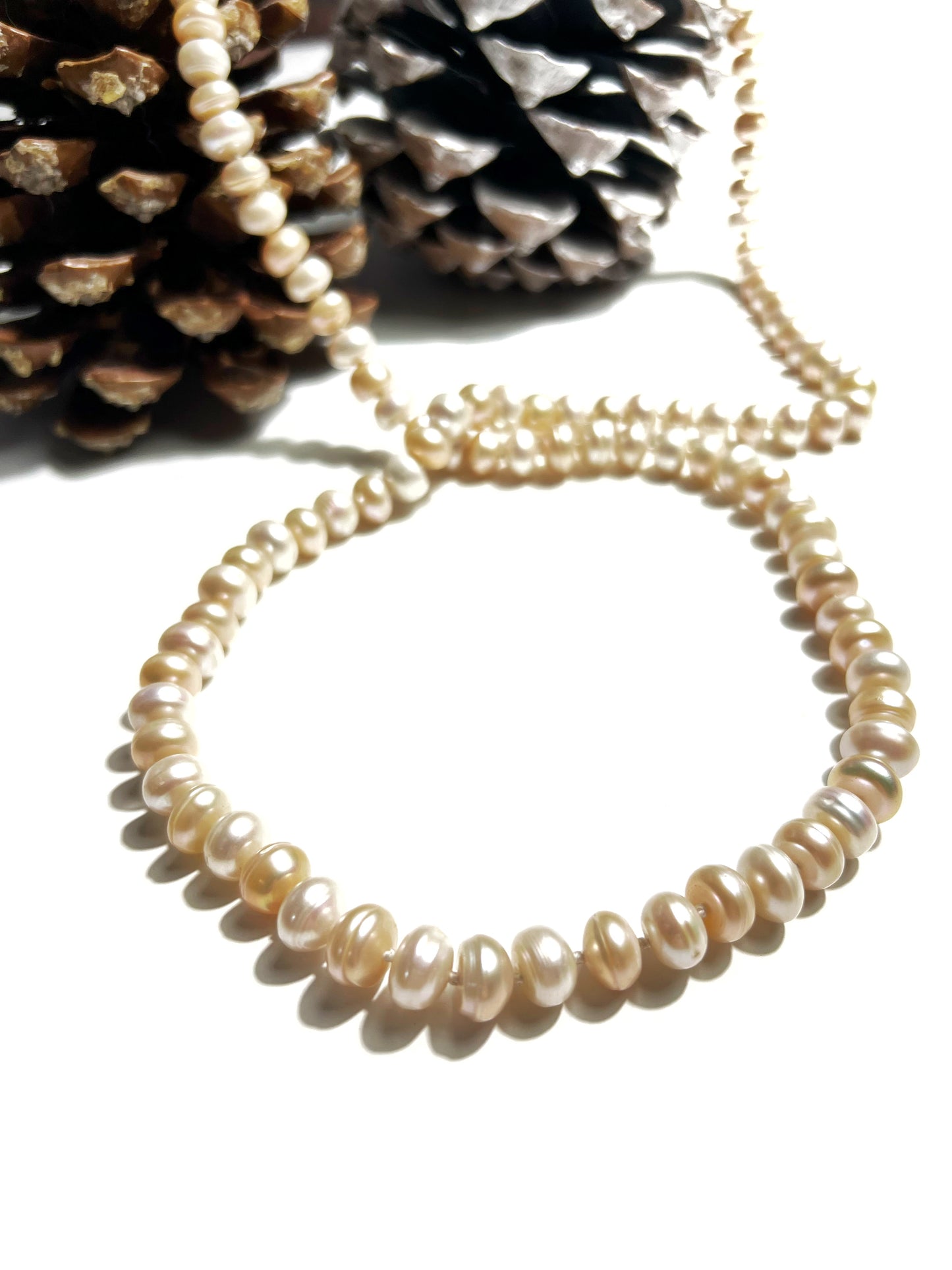 Collar de Perlas Botón