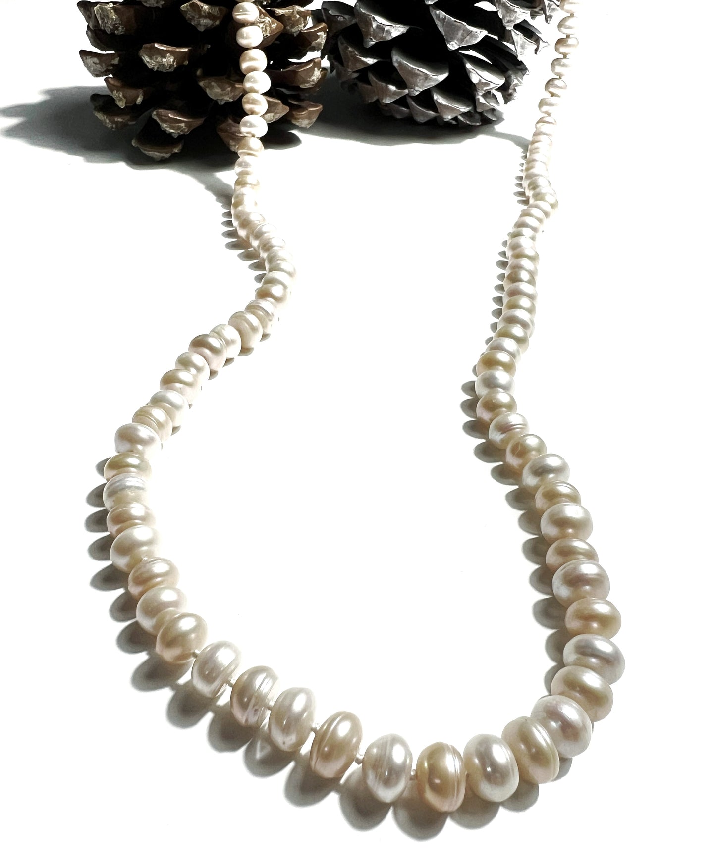 Collar de Perlas Botón