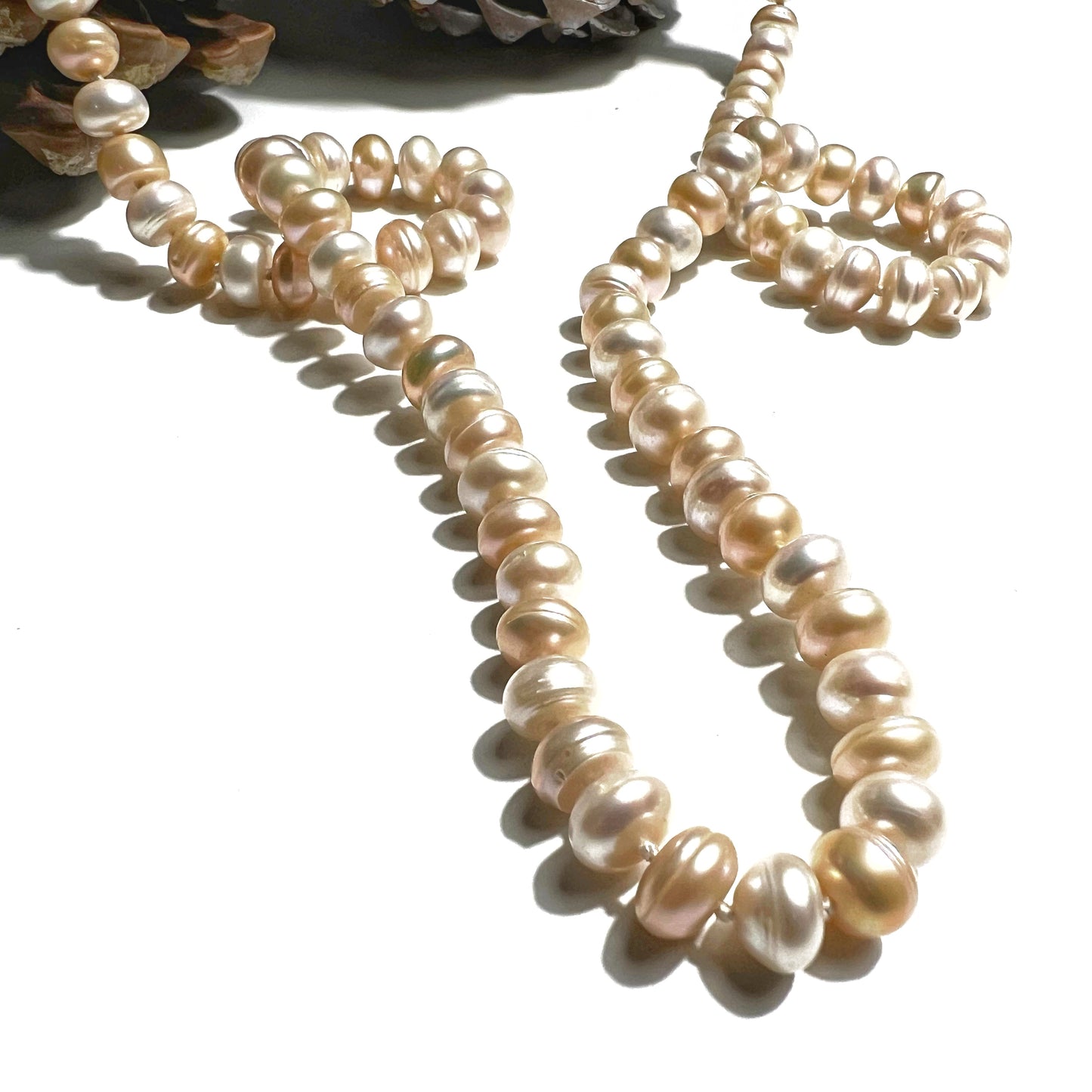 Collar de Perlas Botón