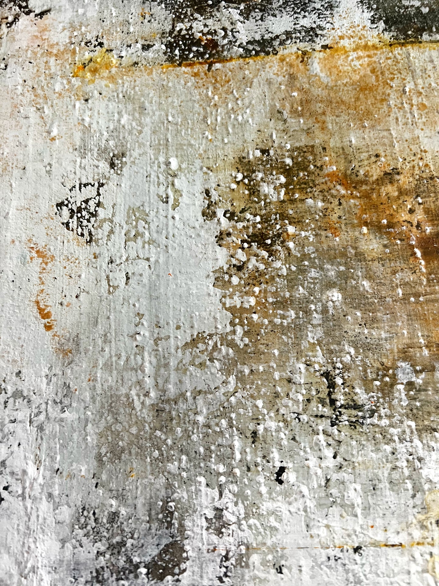 Industrial Silence – Original Textured Modern Minimalist Artwork | 16x16"