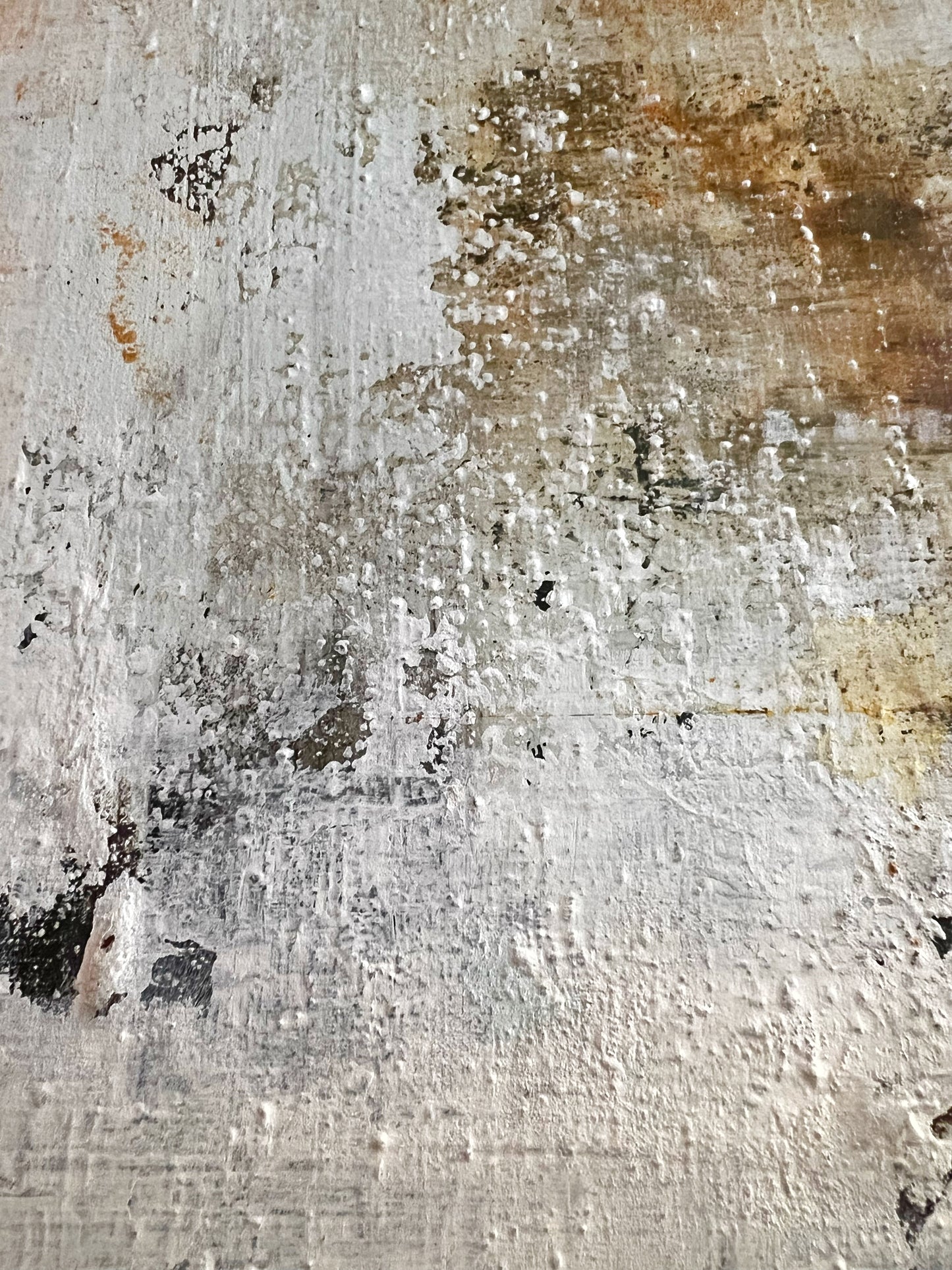 Industrial Silence – Original Textured Modern Minimalist Artwork | 16x16"