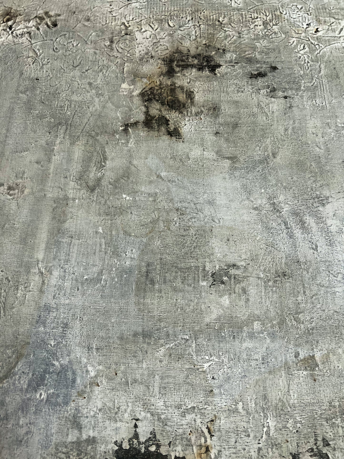 Fault Line | Original Textured Abstract Painting by Sergio Aranda I 40" x 32" Inches