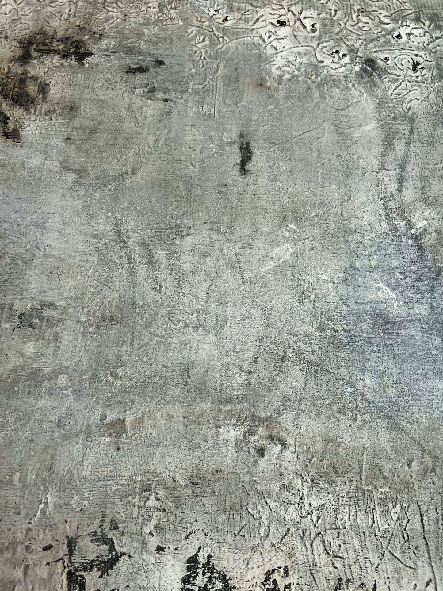 Fault Line | Original Textured Abstract Painting by Sergio Aranda I 40" x 32" Inches
