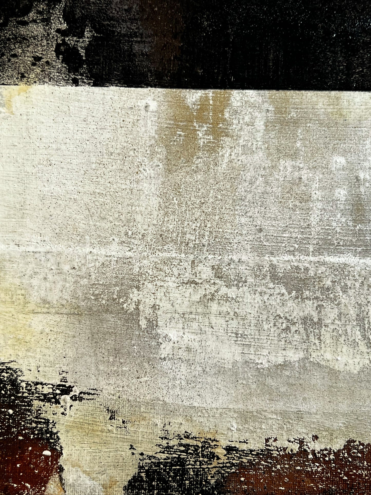 Section Cut | Original Contemporary Mixed Media Painting by Sergio Aranda