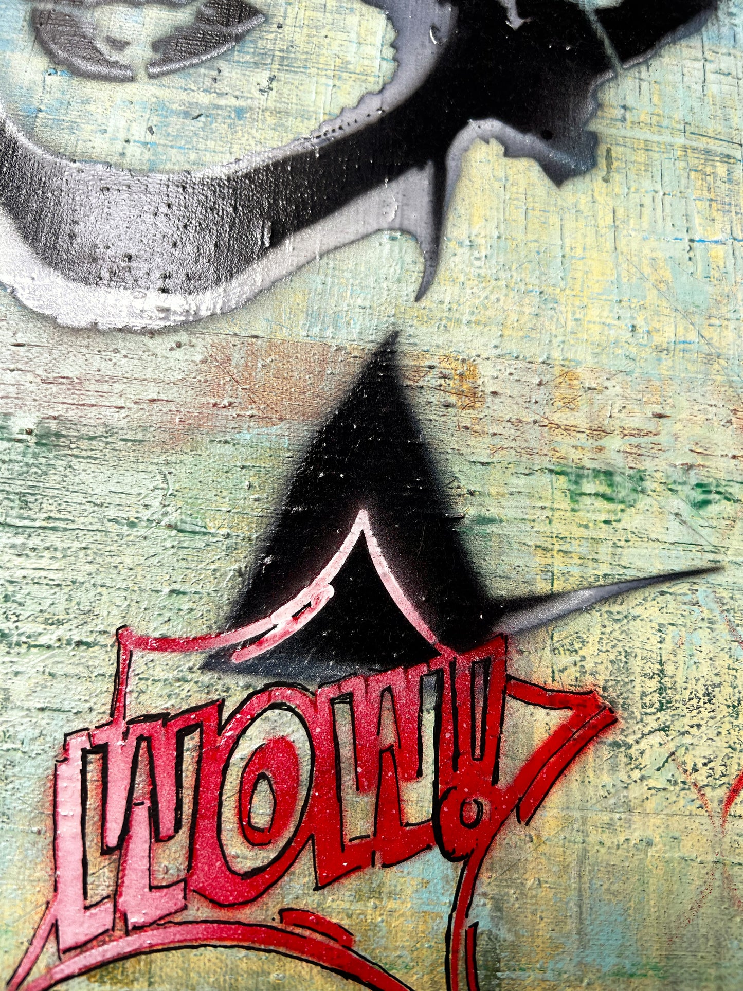 No. 5 – Original Contemporary Mixed Media Painting by Sergio Aranda