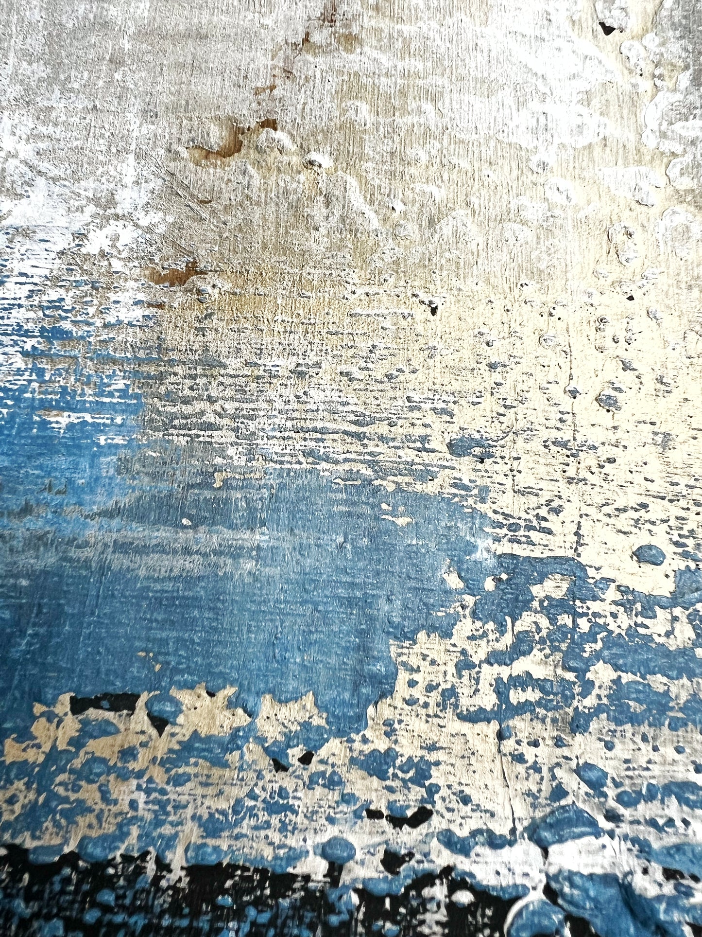 Architecture of Silence | Textured Abstract Art – Sergio Aranda