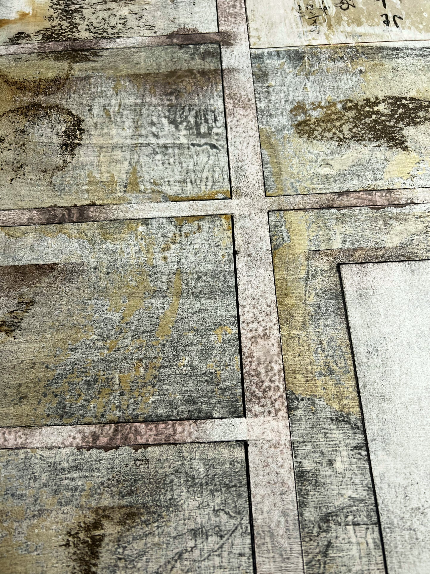 Fragments of Stillness | Japanese Mixed Media Art – Sergio Aranda