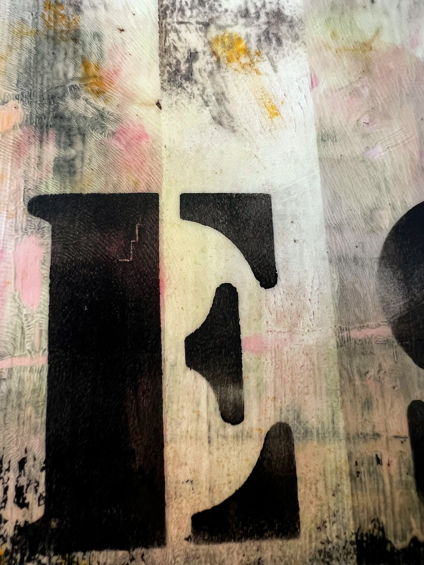 ES — Original Abstract Mixed Media Painting on Canvas | 2026