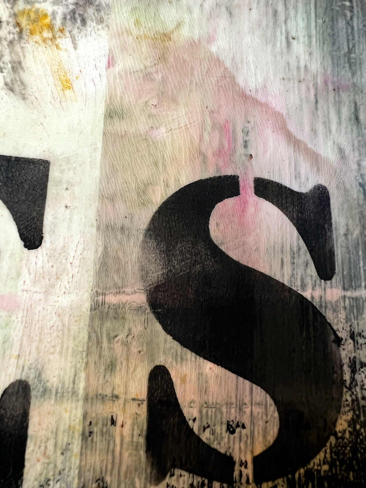 ES — Original Abstract Mixed Media Painting on Canvas | 2026