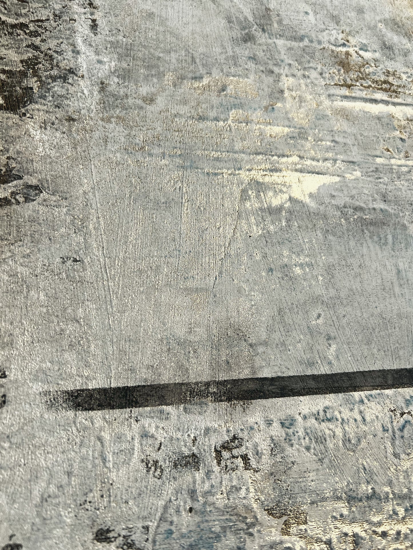 Silent Geometry | Original Textured Abstract Art | Sergio Aranda