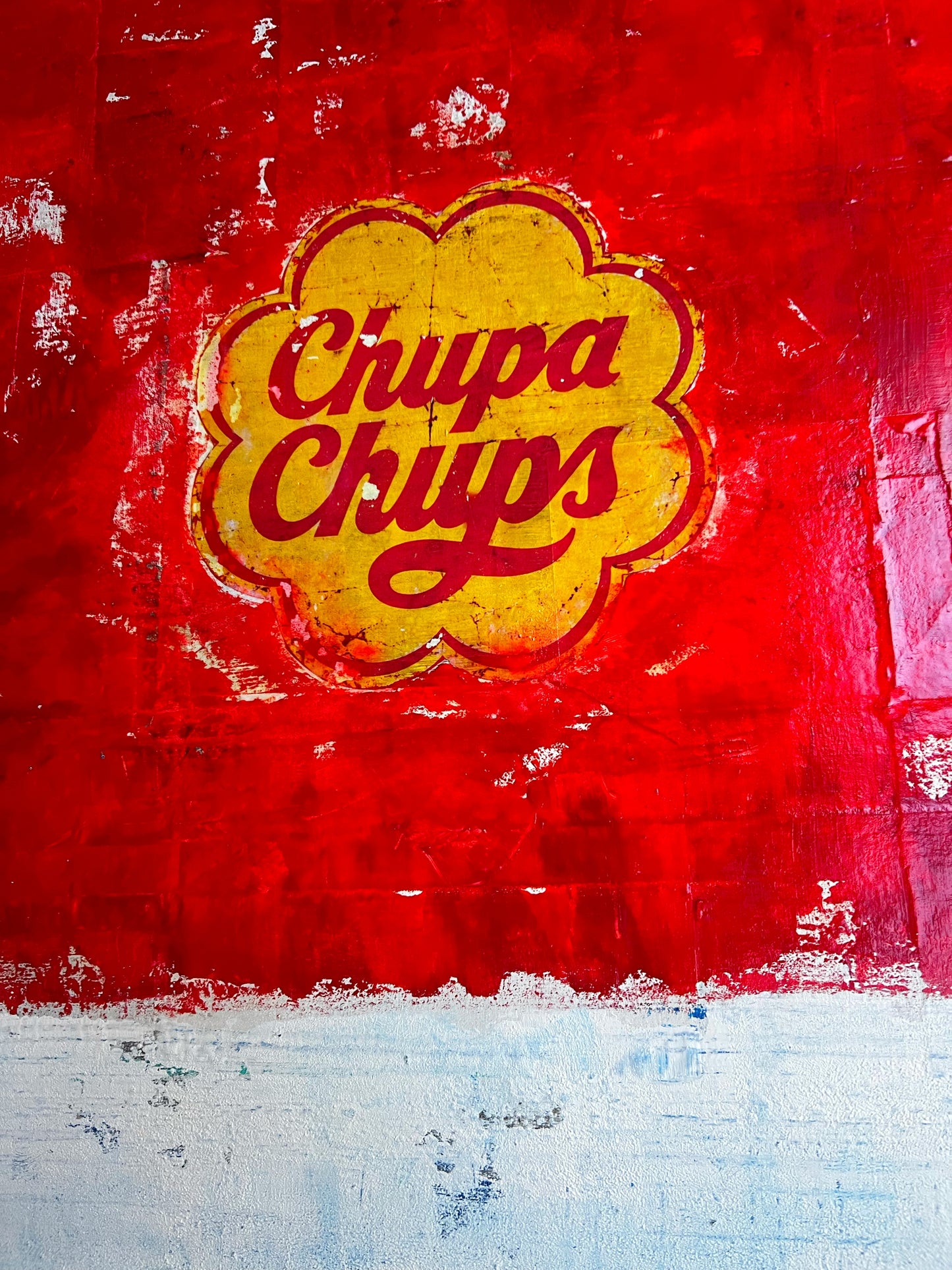 Chupa Chups Pop Art | Original Vintage Advertising Painting