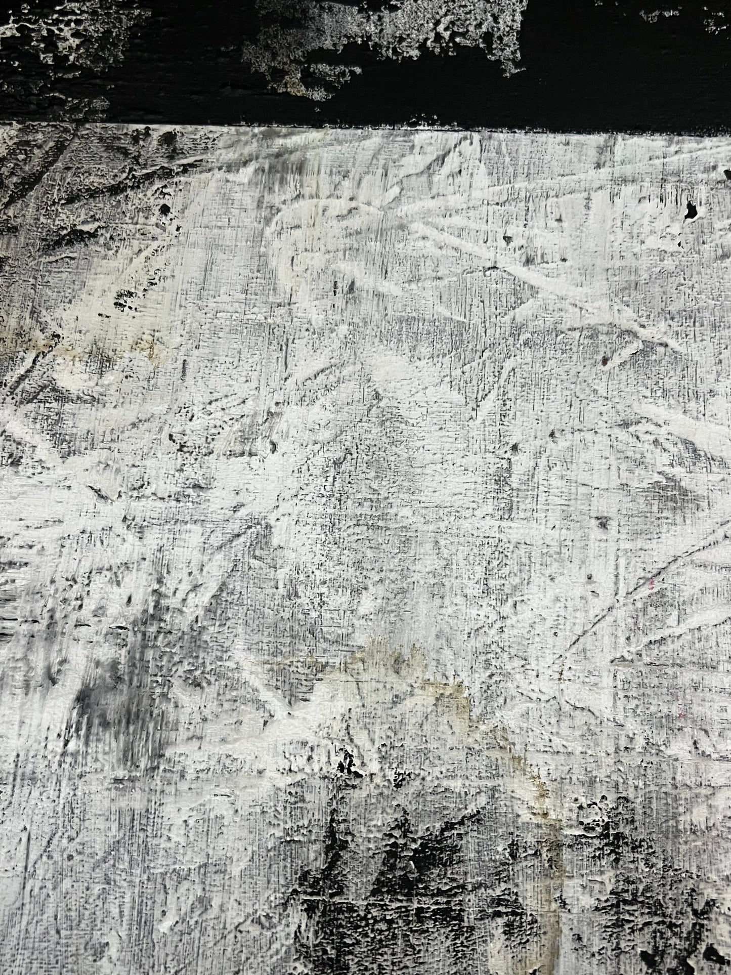 The Patience of Stone – Original Earthy Minimalist Textured Painting | 20x20"
