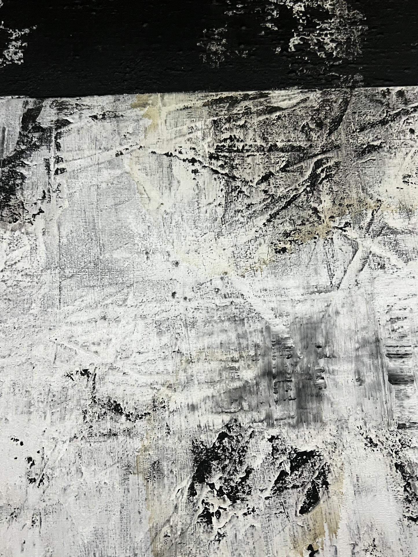 The Patience of Stone – Original Earthy Minimalist Textured Painting | 20x20"