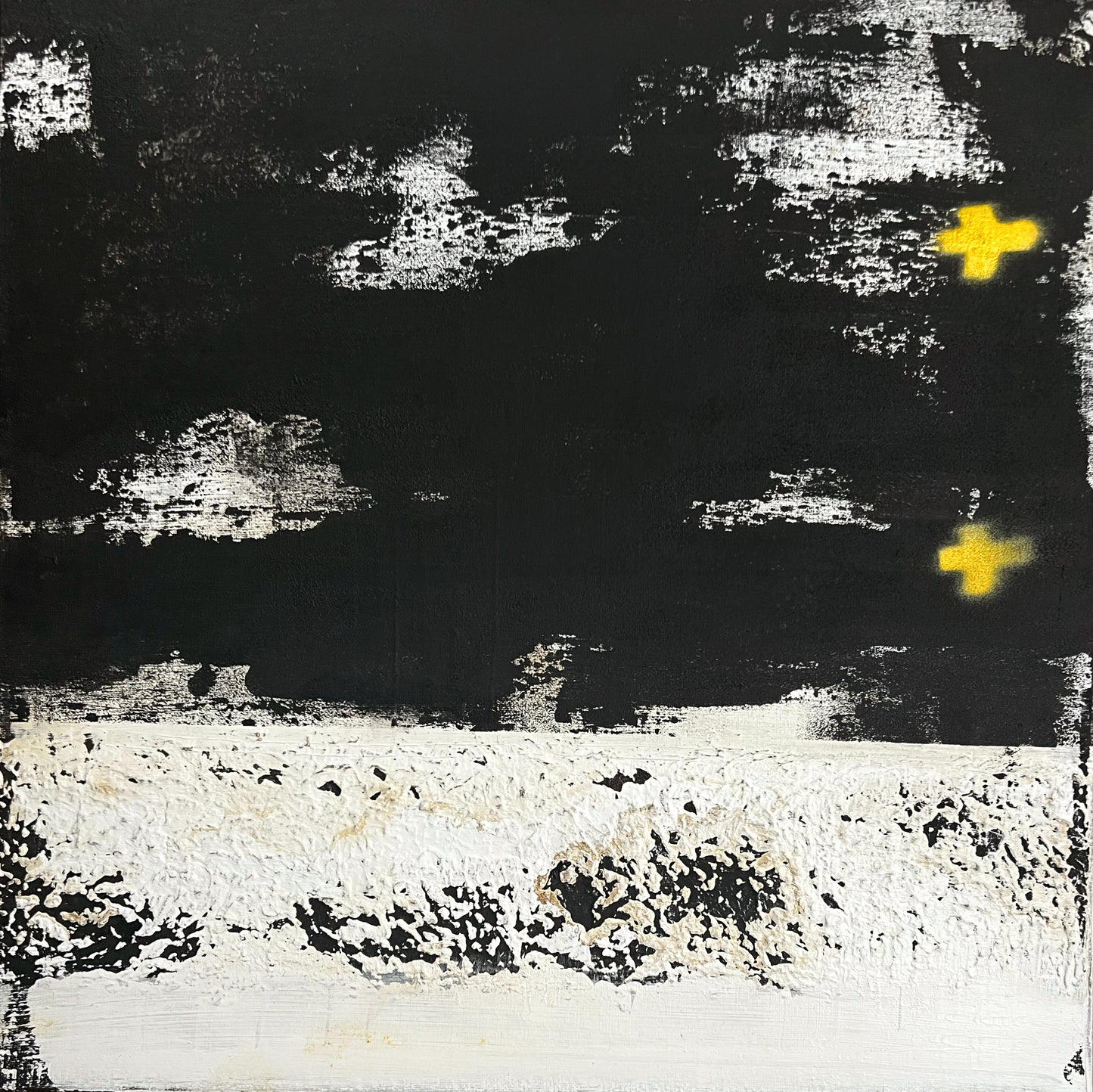 Untitled No. 8 – Original Minimalist Earthy Textured Painting | 20x20”