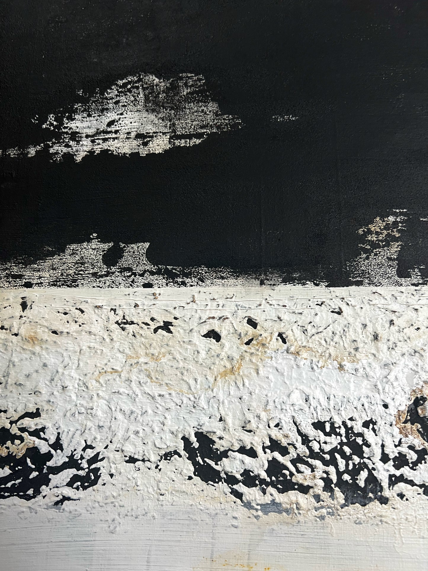 Untitled No. 8 – Original Minimalist Earthy Textured Painting | 20x20”