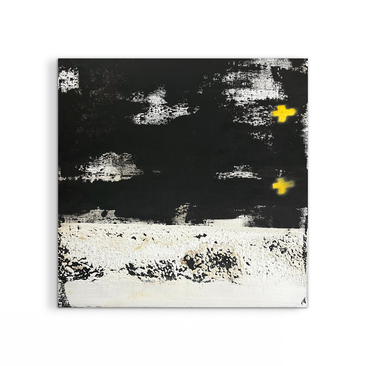 Untitled No. 8 – Original Minimalist Earthy Textured Painting | 20x20”