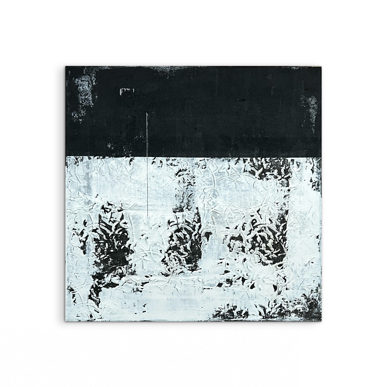 Relief of Absence – Original Wabi-Sabi Negative Space Painting | 20x20”