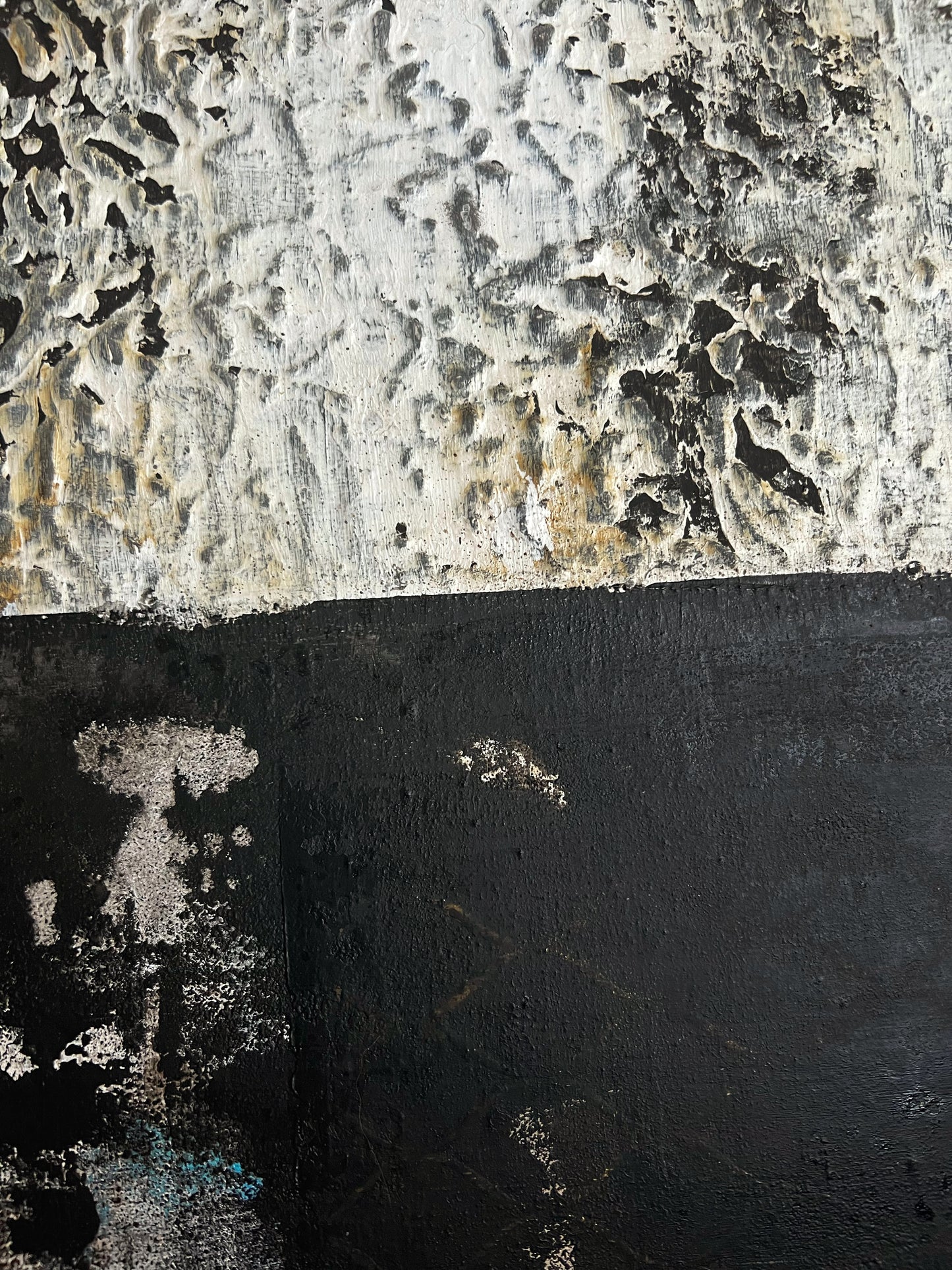 Alcázar – Original Architectural Wabi-Sabi Heavy Textured Painting | 20x20"