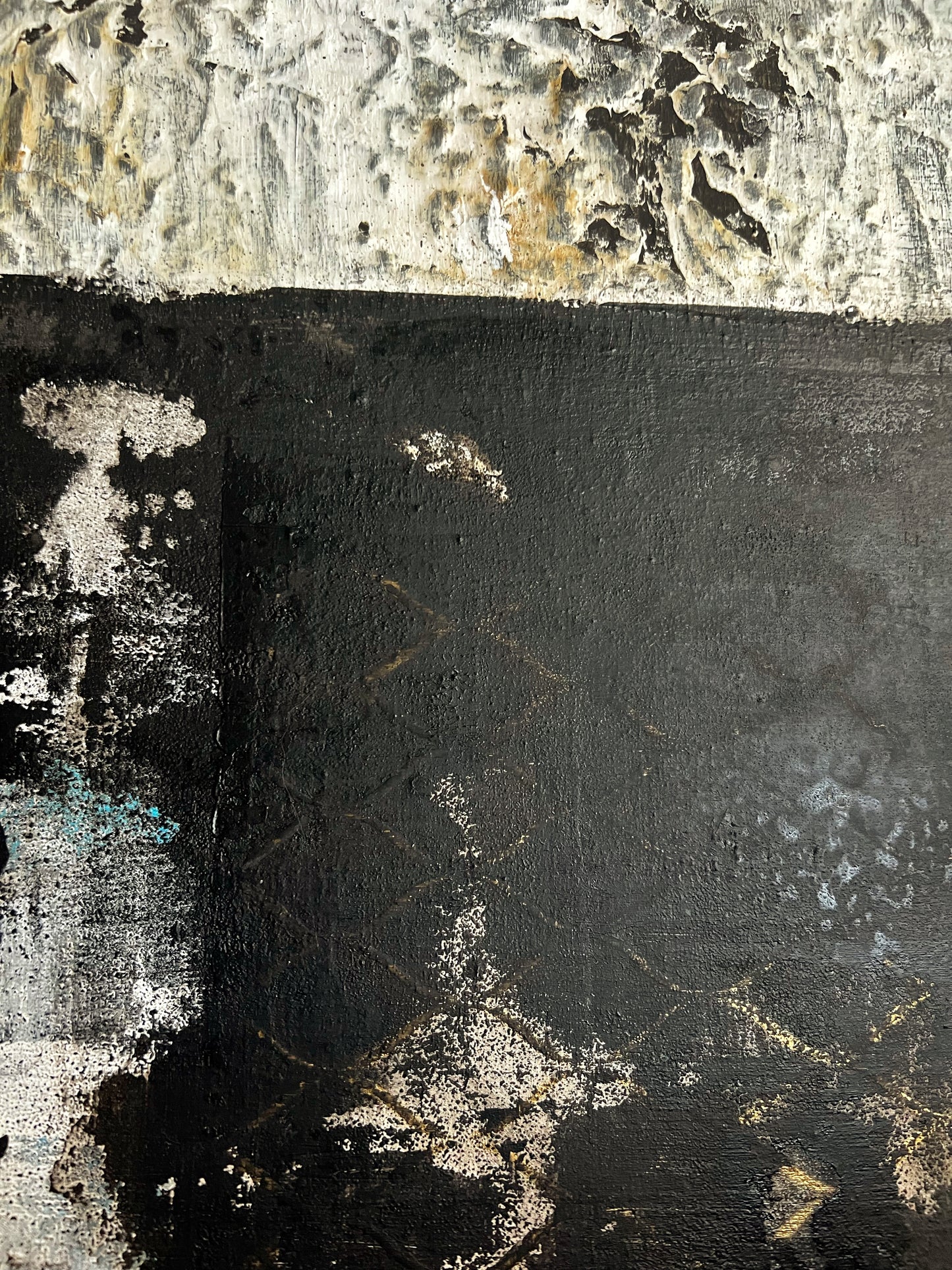 Alcázar – Original Architectural Wabi-Sabi Heavy Textured Painting | 20x20"