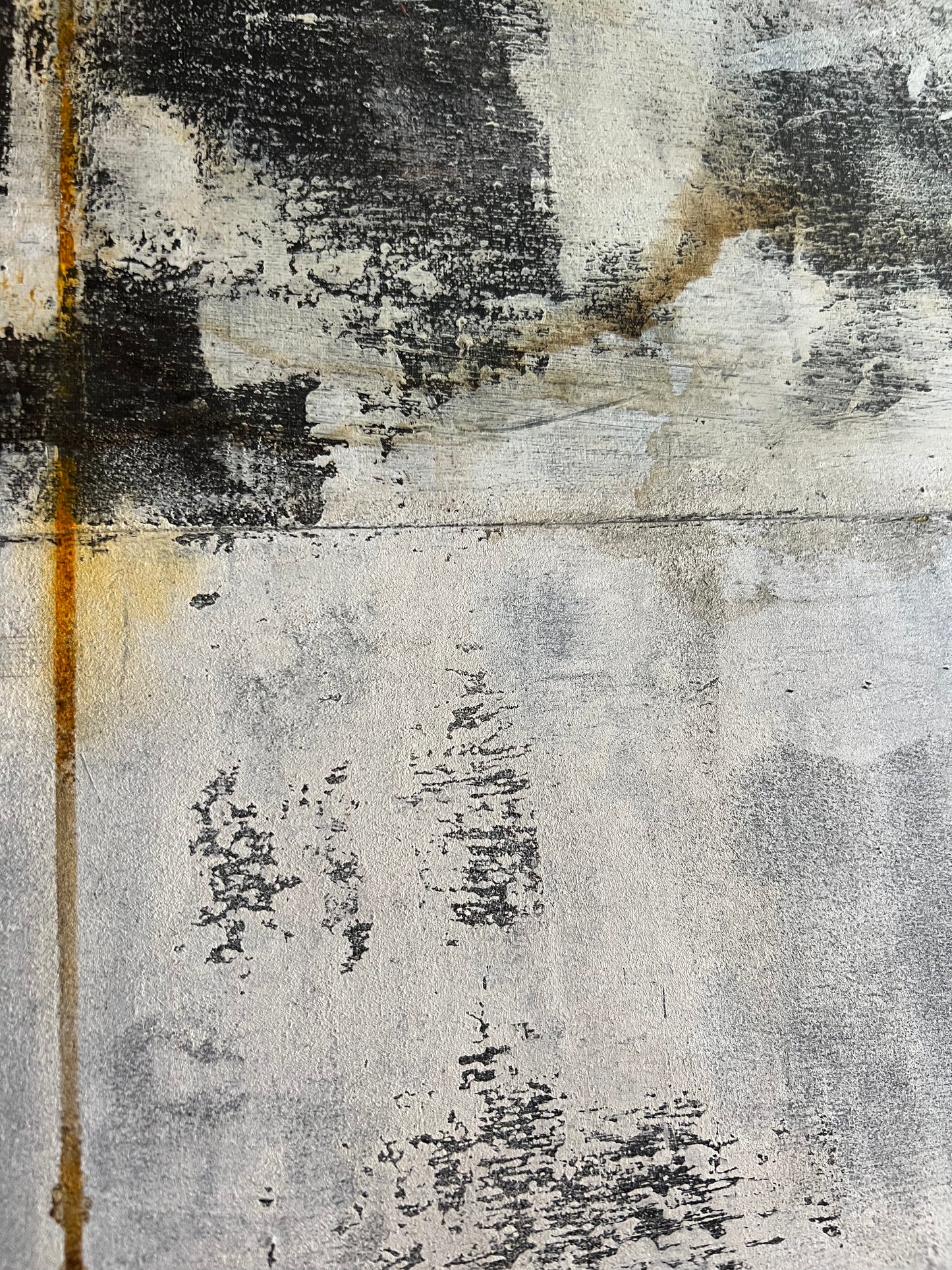 In Transition – Original Architectural White Heavy Textured Painting | 18x15" Deep Profile