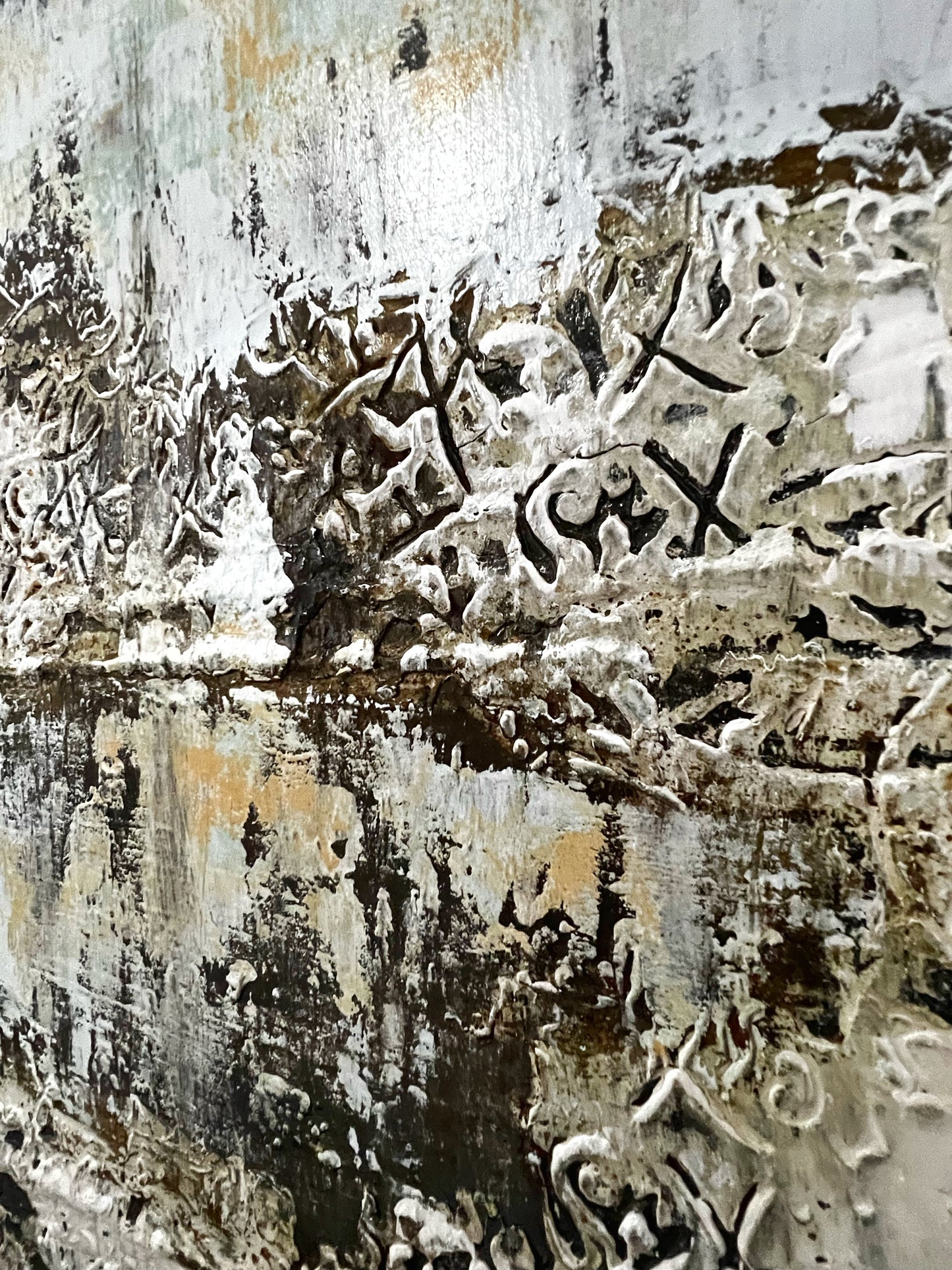 City of Wonders – Large Barcelona Modernism Architectural Textured Painting | 40x32”