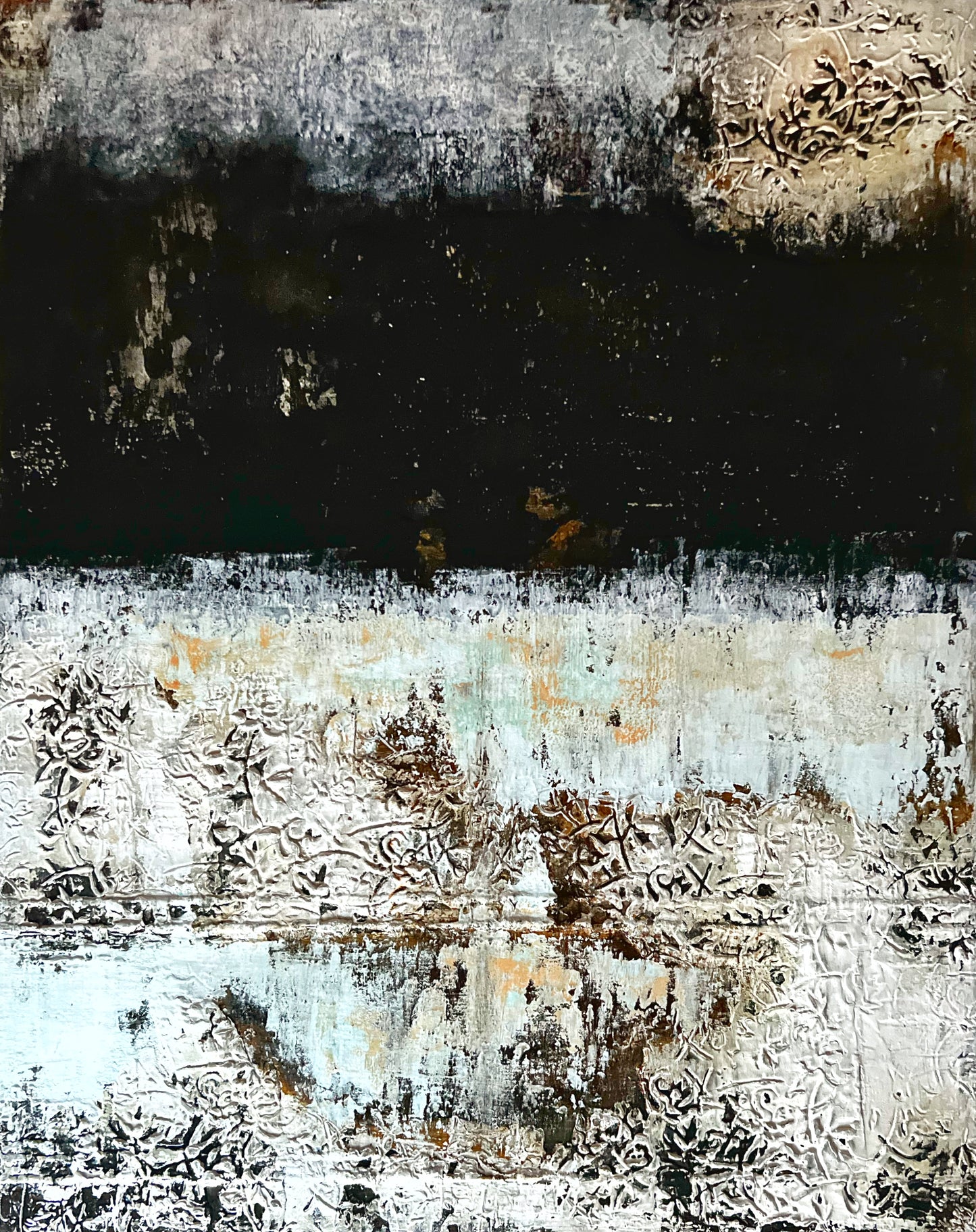 City of Wonders – Large Barcelona Modernism Architectural Textured Painting | 40x32”