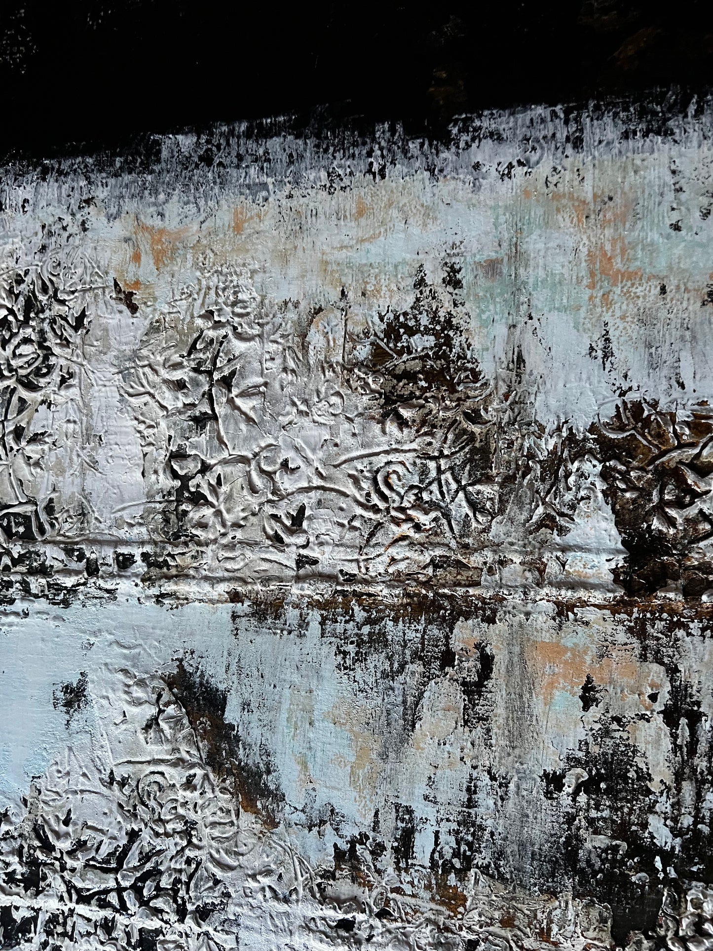 City of Wonders – Large Barcelona Modernism Architectural Textured Painting | 40x32”