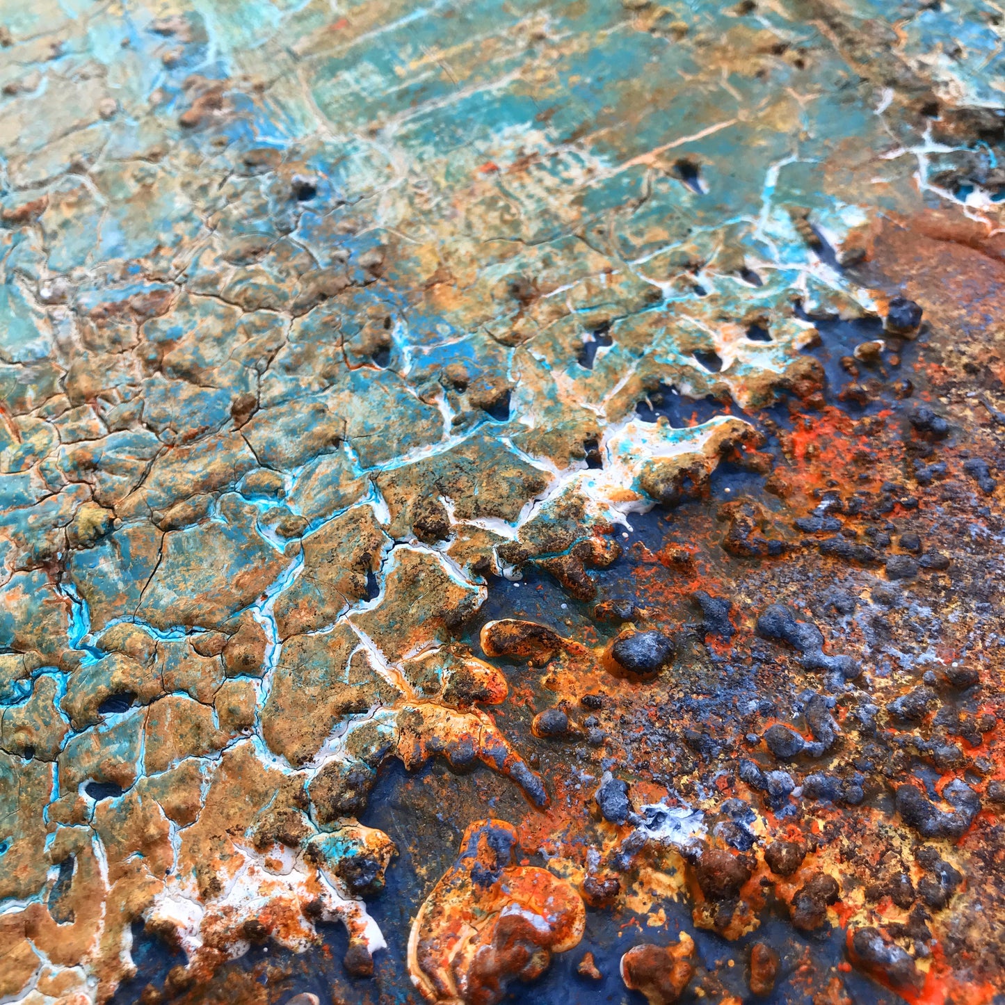 Abstract Textured Painting 2123
