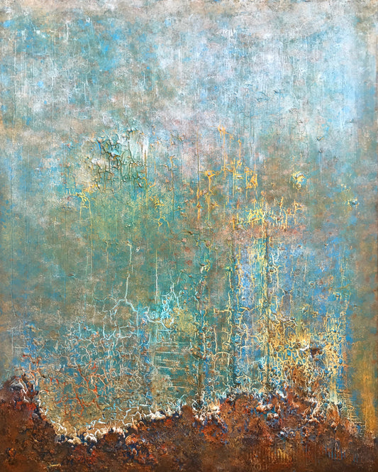 Abstract Textured Painting 2123