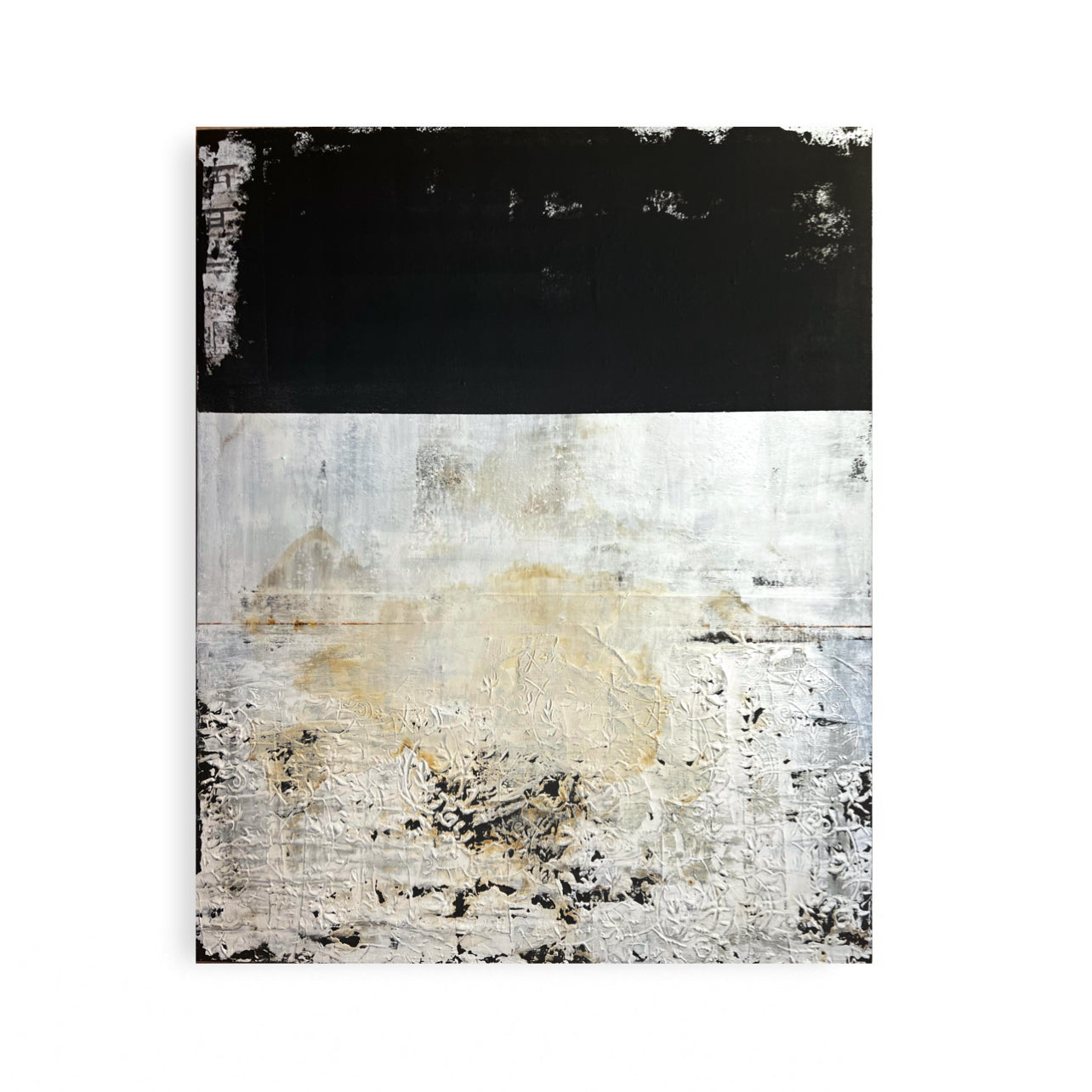 Ecos de la Ciutat – Large Barcelona Modernism Architectural Textured Painting | 40x32”