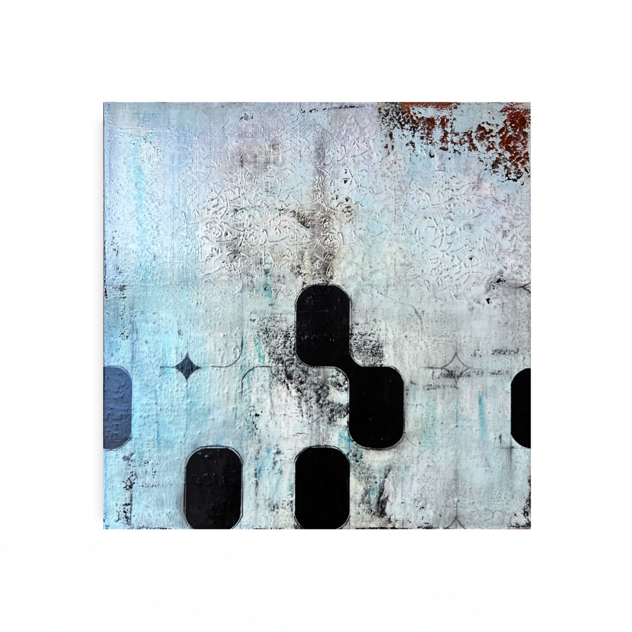 Texturas del Silencio – Original Heavy Minimalist Wabi-Sabi Painting | 32x32”