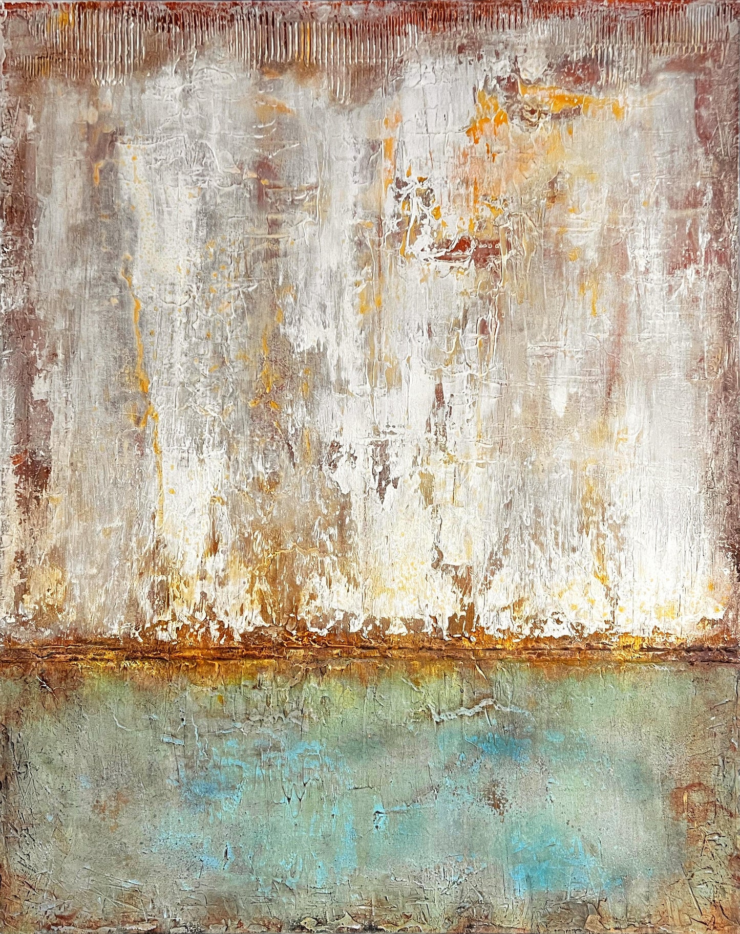 No. 2234 | Original Textured Abstract Painting on Canvas 100x80 cm