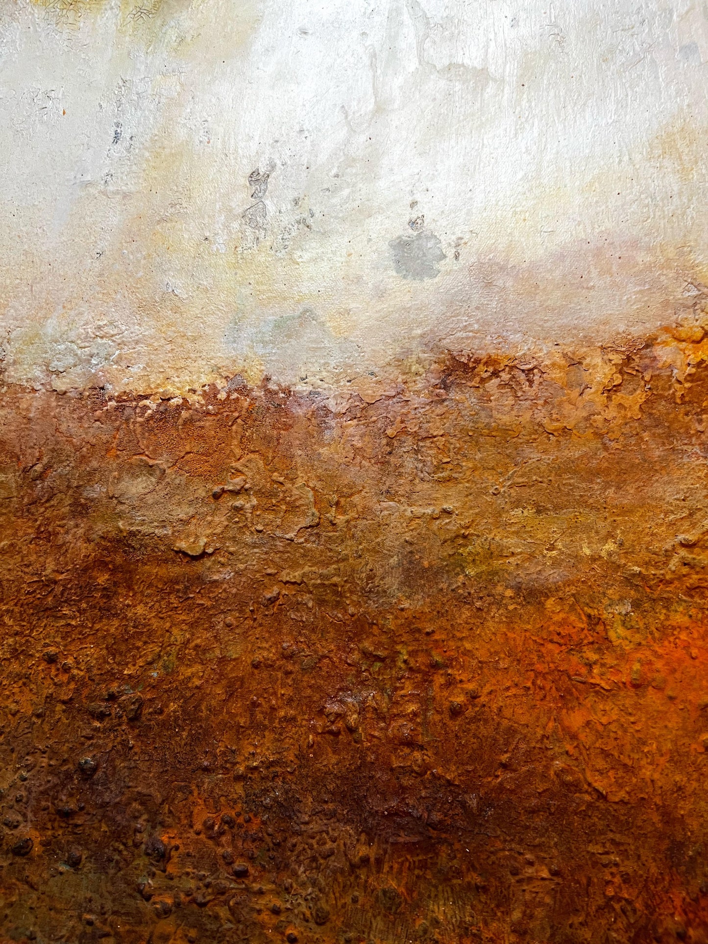 Fuego No. 2269 | Original Textured Abstract Painting on Canvas 100x80 cm